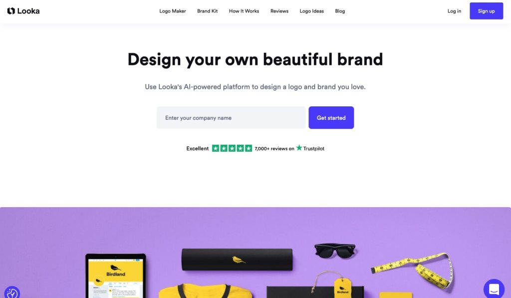 looka createur logo gratuit